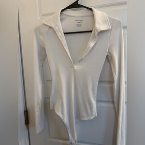 American Eagle Outfitters Ribbed Bodysuit